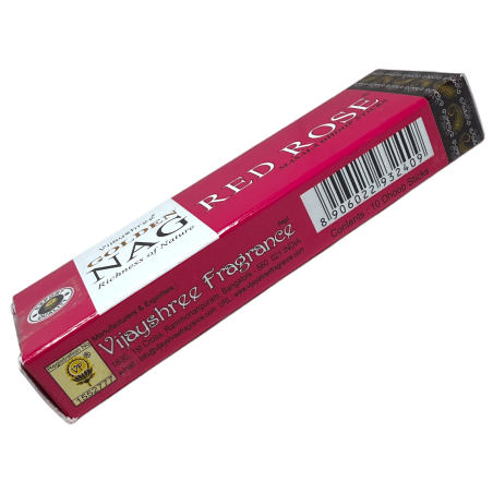 GOLDEN NAG Incienso Dhoop Rosas - Masala Dhoop Sticks - 1 paquet de 10 barretes