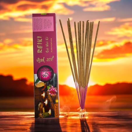 GOLOKA Reiki Sei Hei Ki Incense - Purification - 1 pack of 15g