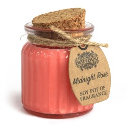 Vela de Cera de Soja Tarro - Rosa  - 9