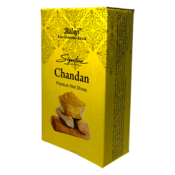 Dhoop Chandan Balaji Signature Premium Rökelse - Låda med 10 dhoop rökelsepinnar