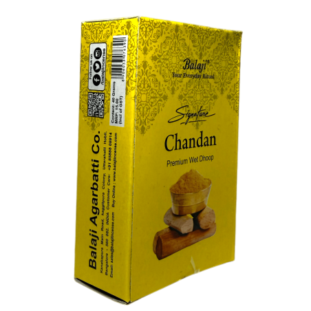 Dhoop Chandan Balaji Signature Premium Räucherstäbchen - Box mit 10 Dhoop Räucherstäbchen