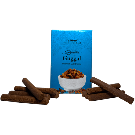 Dhoop Guggal Balaji Signature Premium Incense - Box with 10 incense sticks dhoop