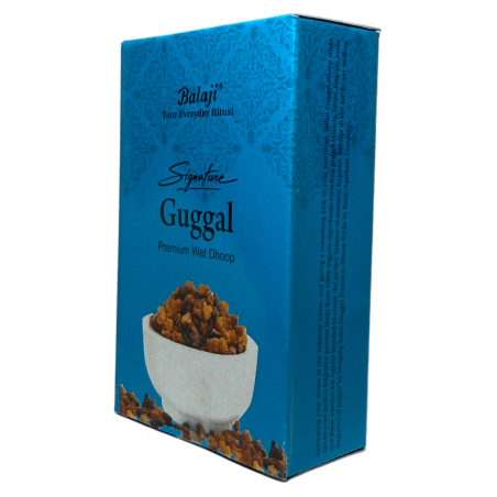 Dhoop Guggal Balaji Signature Premium Incense - Scatola con 10 bastoncini di incenso dhoop