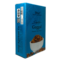 Dhoop Guggal Balaji Signature Premium Rökelse - Låda med 10 rökelsepinnar dhoop