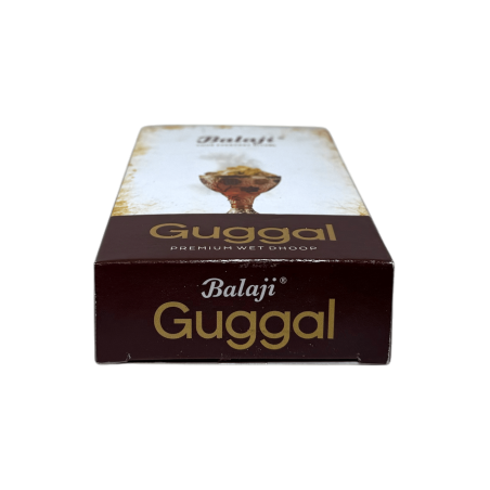 Premium Wierook Dhoop Guggal Balaji Premium Wet Dhoop - Doosje met 10 dhoop wierookstokjes