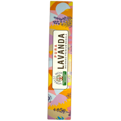 Incenso alla Lavanda Pura Namaste India Premium Masala - Confezione da 15gr.
