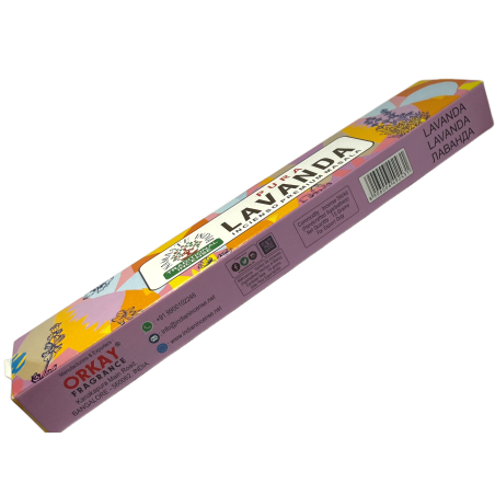 Encens Lavande Pure Namaste India Premium Masala - Sachet de 15gr.