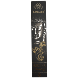 Incenso Buddha Benedizione BANJARA - 1 confezione da 15gr Incenso al fiore di loto Masala