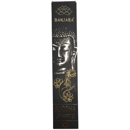 Buddha Tămâie Binecuvântare BANJARA - 1 pachet de 15gr Tămâie Masala Flori de Lotus