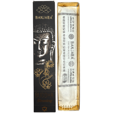 Buddha Rökelse Välsignelse BANJARA - 1 förpackning med 15gr Masala Lotus Flower Rökelse