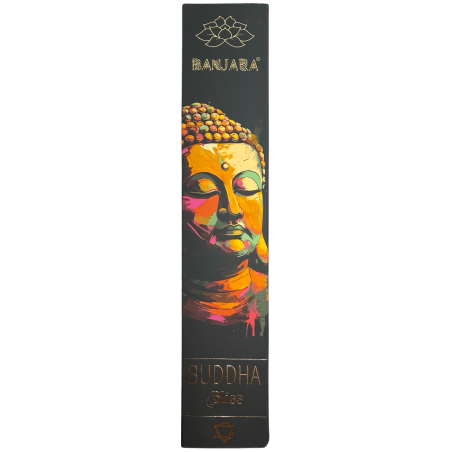 Incienso Buddha Dicha BANJARA - 1 Cajetilla de 15gr Incienso Rosa y Jazmín Masala