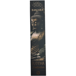 Incenso de Buda BANJARA de Meditação - 1 Pacote de 15gr Incenso Patchouli e Eucalipto Masala