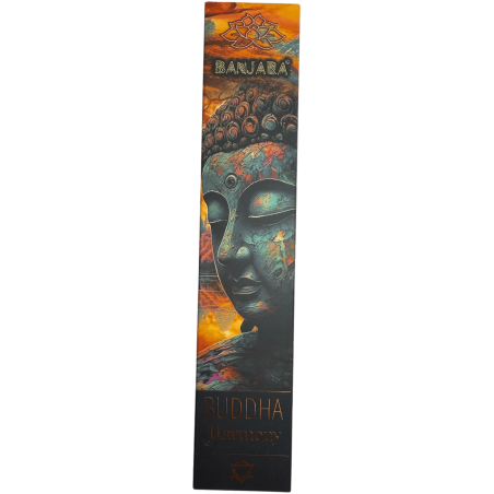 Buddha Incense Harmony BANJARA - 1 Pack of 15gr Cedar Incense and Frankincense Masala