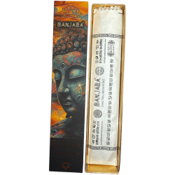 Buddha Incense Harmony BANJARA - 1 Pack of 15gr Cedar Incense and Frankincense Masala