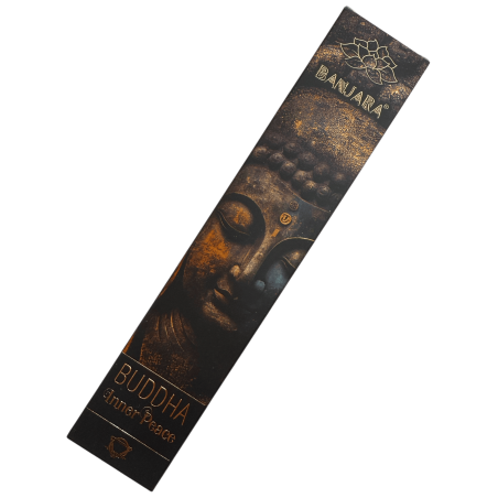 بوذا بخور السلام الداخلي BANJARA - 1 عبوة من 15 غرام من بخور اللافندر والبابونج ماسالا