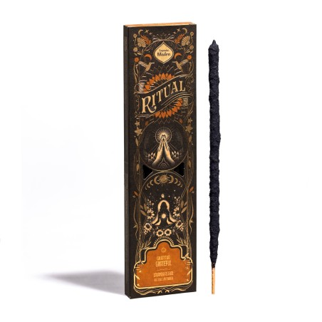 Encens Rituel Gratitude Sainte Mère Lavande Astral - 6 bâtonnets épais d’une durée d’environ 1h