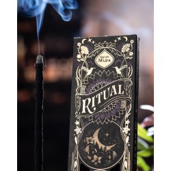 Incenso Ritual Abundância Santa Mãe Super Flora - 6 palitos grossos de aproximadamente 1h de duração