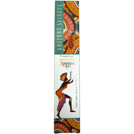 Incenso Copale d'Oro e Ruta Golden Ancient Secrets Vijayshree - Confezione da 15gr.