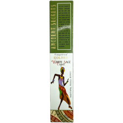 Incienso Copal Dorado y Salvia Blanca Golden Ancient Secrets Vijayshree - Cajetilla de 15gr.