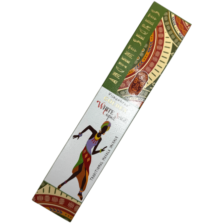 Golden Copal and White Sage Incense Golden Ancient Secrets Vijayshree - 15gr pack.