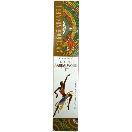 Incenso Copale d'Oro e Sandalo Golden Ancient Secrets Vijayshree - Confezione da 15gr.