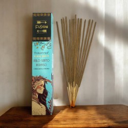 Incenso Palo Santo e Frankincense Golden Fusion Vijayshree - pacote de 15gr.