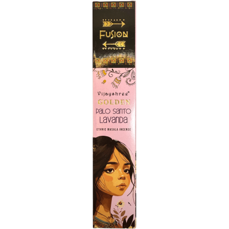 Incenso Palo Santo e Lavanda Golden Fusion Vijayshree - Confezione da 15gr.