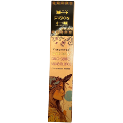 Incienso Palo Santo i Salvia Blanca Golden Fusión Vijayshree - Cajetilla de 15gr.