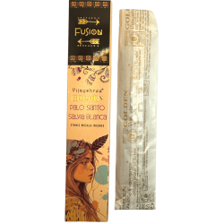 Palo Santo Incense and White Sage Golden Fusion Vijayshree - 15gr pack.