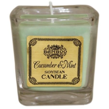 Vela de Cera de Soja - Pepino y menta  - 9