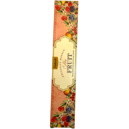 Incenso Exclusivo Malasa TULASI Mix de Frutas - 1 embalagem de 15gr.
