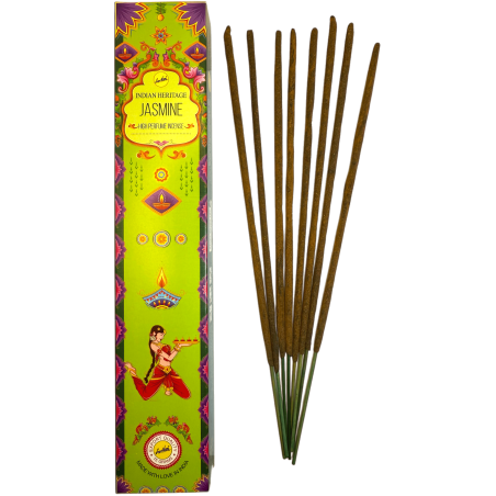 Incienso Jazmín SREE VANI Golden India - 1 cajetilla de 15gr.