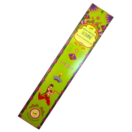 ジャスミンインセンス SREE VANI ゴールデンインディア - 15grの1パック