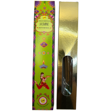 Incienso Jazmín SREE VANI Golden India - 1 cajetilla de 15gr.