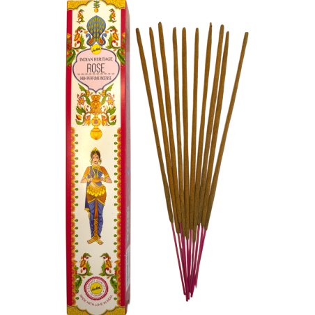 Incienso Rosas SREE VANI Golden India - 1 caixeta de 15gr.