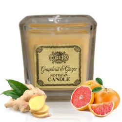Vela de Cera de Soja - Pomelo y jengibre  - 12