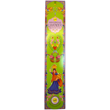 Encens Golden India Lavender Sree Vani - 1 paquet de 15gr.