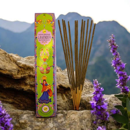 Golden India Lavender Sree Vani Incense - 1 pack of 15gr.