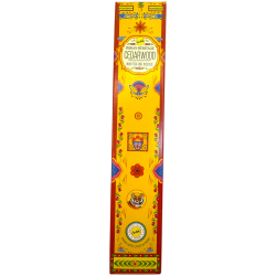 Encens Cèdre SREE VANI Golden India - 1 paquet de 15gr.