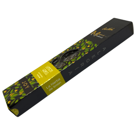 Incienso Lemongrass Alegría Manifest SREE VANI - Incienso Natural Orgànic Artesanal - 4 barretes gruixutes qualitat Extra