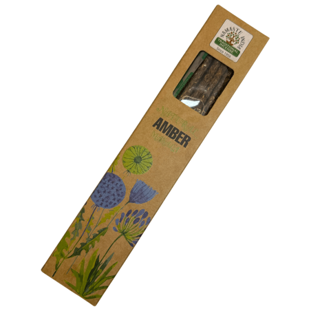 Natural Incense Amber Namaste India Natural Masala - 1 pack of organic incense 30gr.