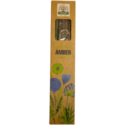 Natürlicher Weihrauch Amber Namaste India Natural Masala - 1 Packung Bio Weihrauch 30gr.