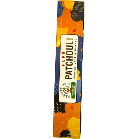 Reiner Weihrauch Patchouli Namaste India Premium Masala - 15gr Packung.