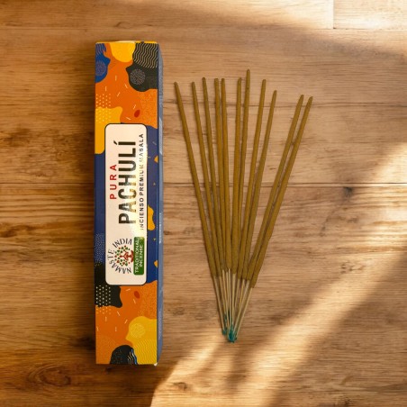 Reiner Weihrauch Patchouli Namaste India Premium Masala - 15gr Packung.