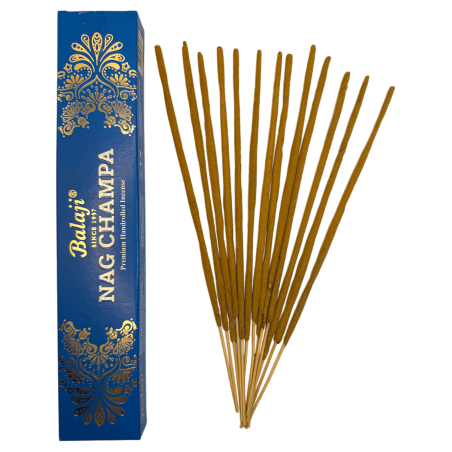 Encens Nag Champa BALAJI - 1 paquet de 15gr.