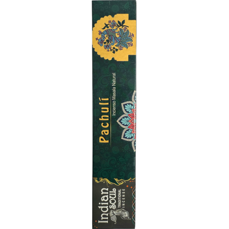 Indian Soul Patchouli Incense - Traditional Indian Incense - 15 grams.