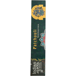 Indian Soul Patchouli Räucherstäbchen - Traditioneller indischer Weihrauch - 15 Gramm.