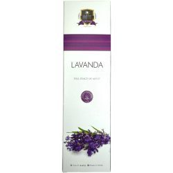 Lavendel Räucherstäbchen Alaukik 30gr. - Masala Räucherstäbchen