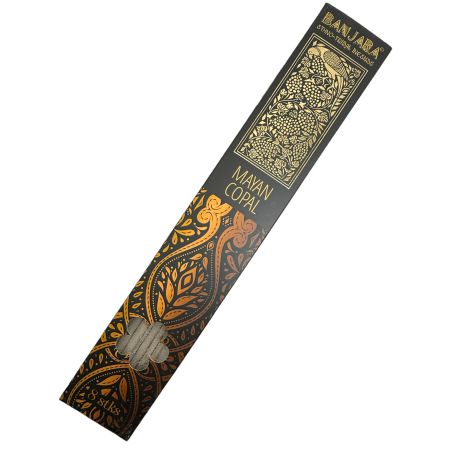 Kadzidło Majów Kopal BANJARA Extra Long Ethnic Tribal - 8 naturalnych kadzidełek masala
