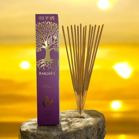 Kabbalah Tree Rökelse BANJARA Tree of Life Botanical - 15gr. låda med Masala rökelse